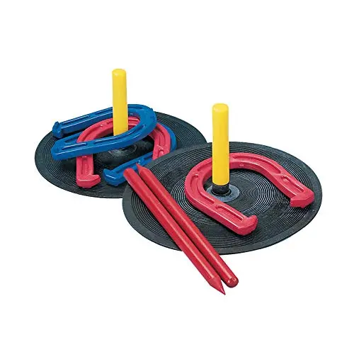 Champion Sports Indoor/Outdoor Horseshoe Set 1