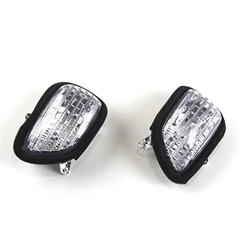 Arashi Front Indicator Turn Signal Lens Light Cover For Honda Gl1800 Goldwing 2001-2017 Motorcycle Replacement Accessories Clear Lens Gl 1800 2002 2003 2004 2005 2006 2007 2008 2009 1