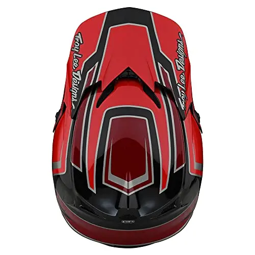 Troy Lee Designs Gp Ritn Adult Motocross Helmet - Face Helmet Offroad Motorcycle Dirt Bike Atv Powersports Dual Sport Racing Helmet - Mens Womens Unisex (Red, Md) 2