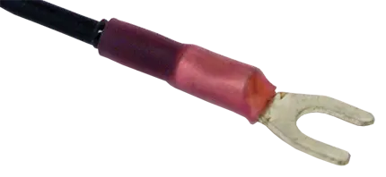#10 Stud Heat Shrink Spade Terminals (Pack Of 25) | Tys10-St Tectran 1
