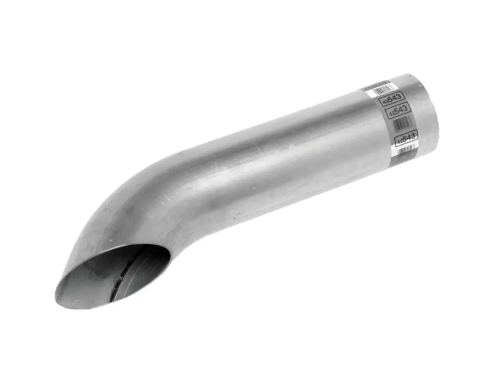 24" Aluminized Steel Exhaust Pipe, 5" Spout To Pipe Connection | 42543 Walker Exhaust 1