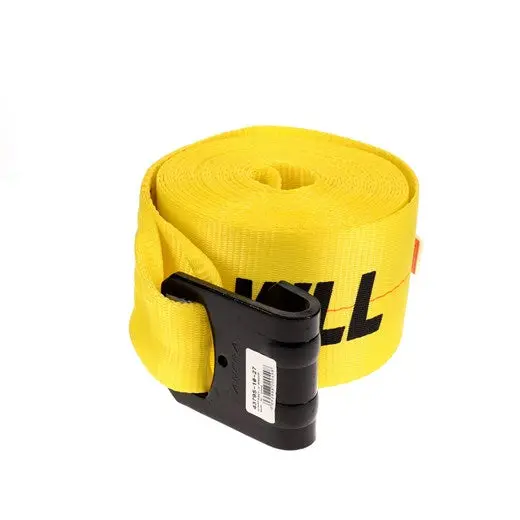 4" X 30' Winch Strap W/ Flat Hook, 5400 Lbs W.L.L. | 43795-10-30 Ancra Cargo 1
