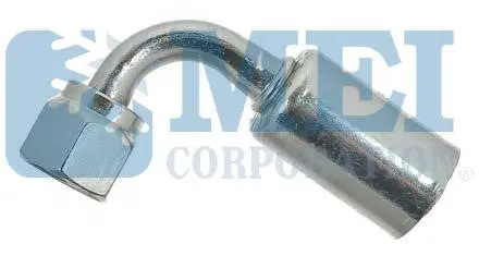 A/C Fitting, 90 Degree Steel Beadlock With 5/8" Fitting | Mei/Air Source 4410S 1
