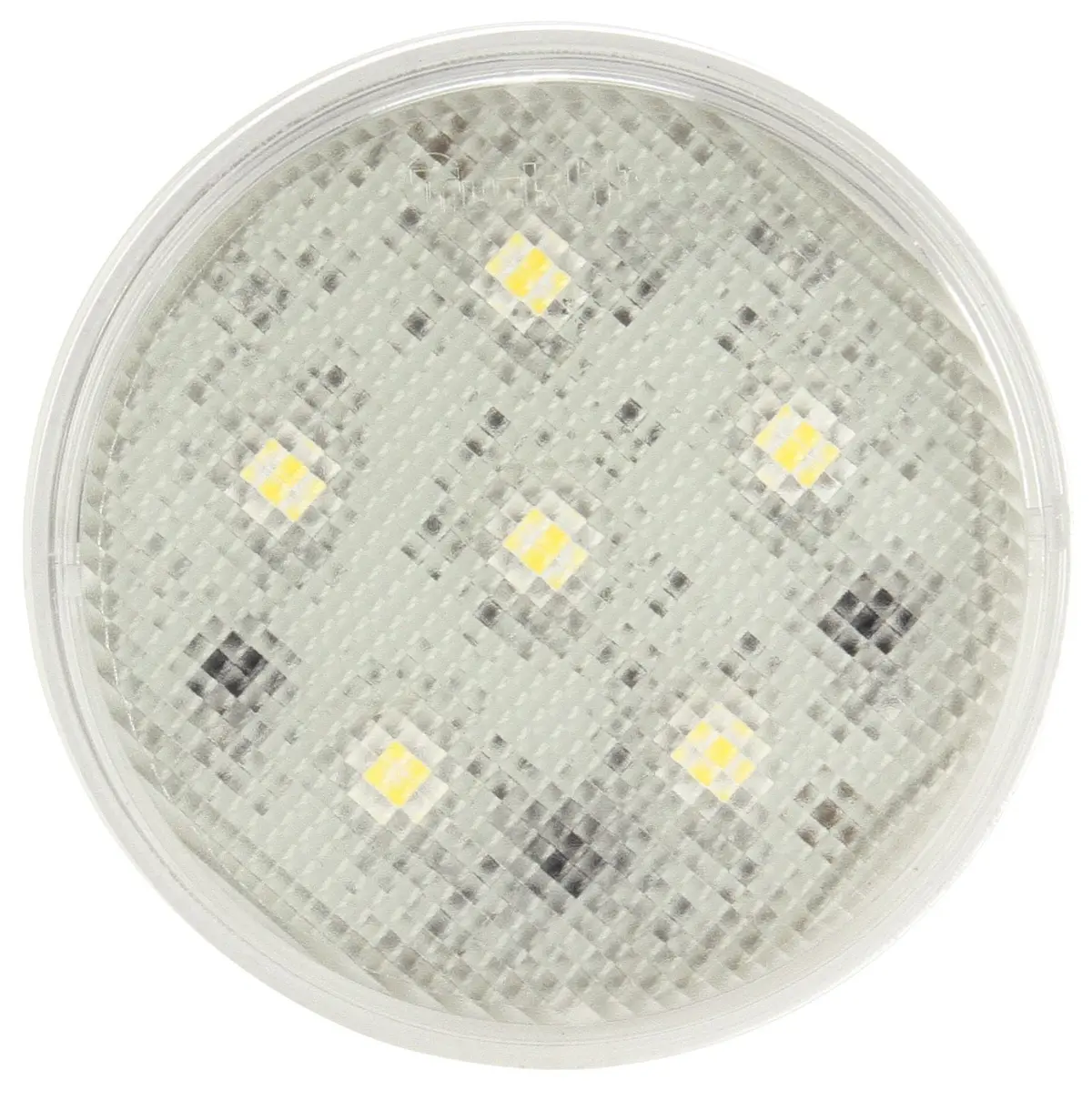 Super 44 Clear Led 4" Round Dome Light, Grommet Mount | Truck-Lite 44308C 1