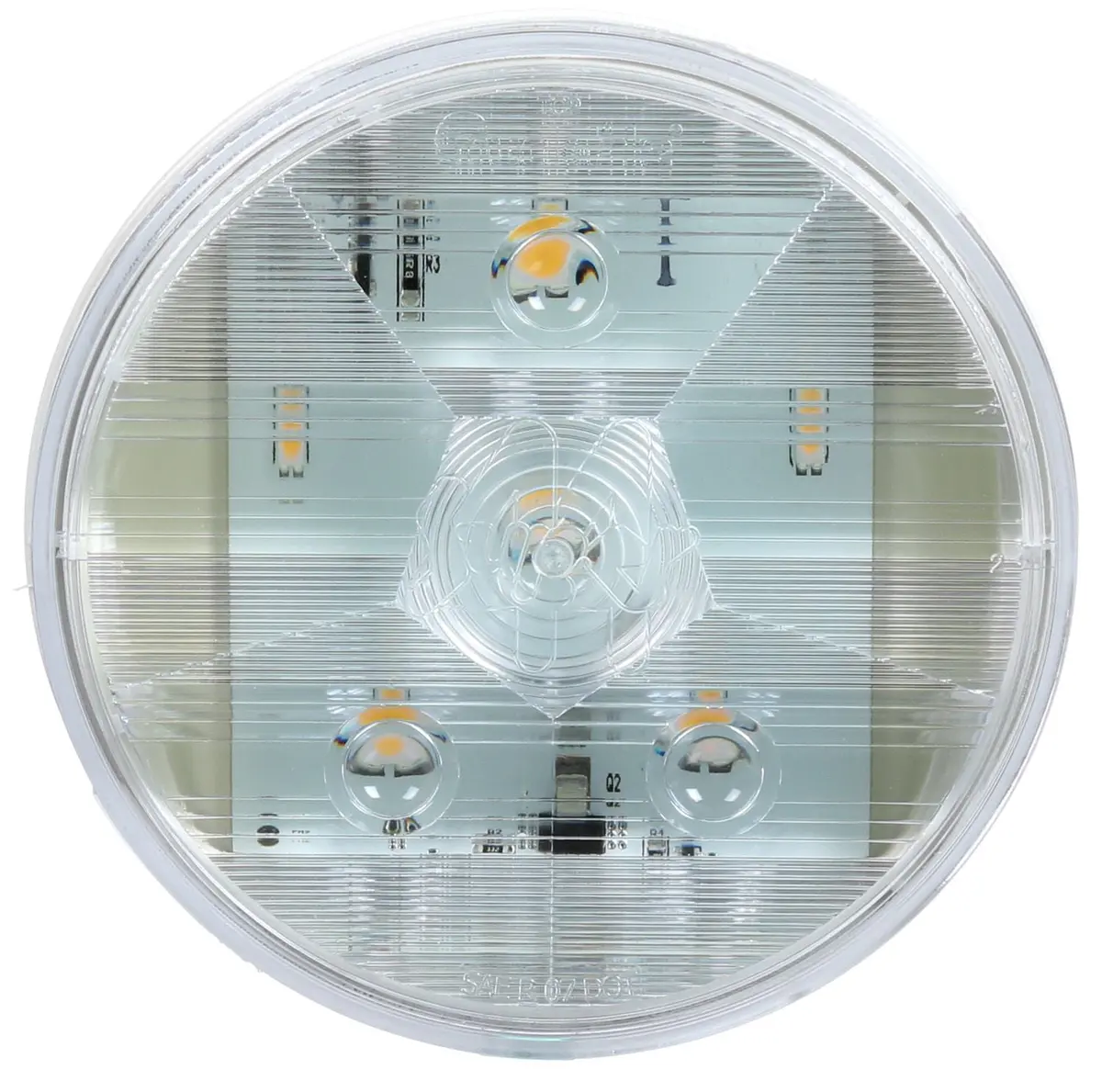 Super 44 4" Round Back-Up Light, Fit 'N Forget S.S. Connection | Truck-Lite 44350C 1