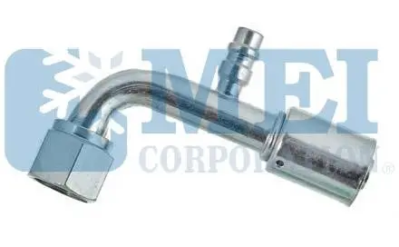 A/C Fitting, 90 Degree Steel Beadlock With 13Mm Port | Mei/Air Source 4512S 1