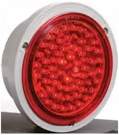 Red Led Curb Side Stop/Tail Light - 4" Male Plug | 452084 Betts Lighting 1
