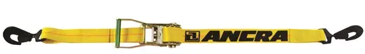 2" X 30' Ratchet Strap W/ Twisted Snap Hooks & Long Wide Handle | 45982-36 Ancra Cargo 1