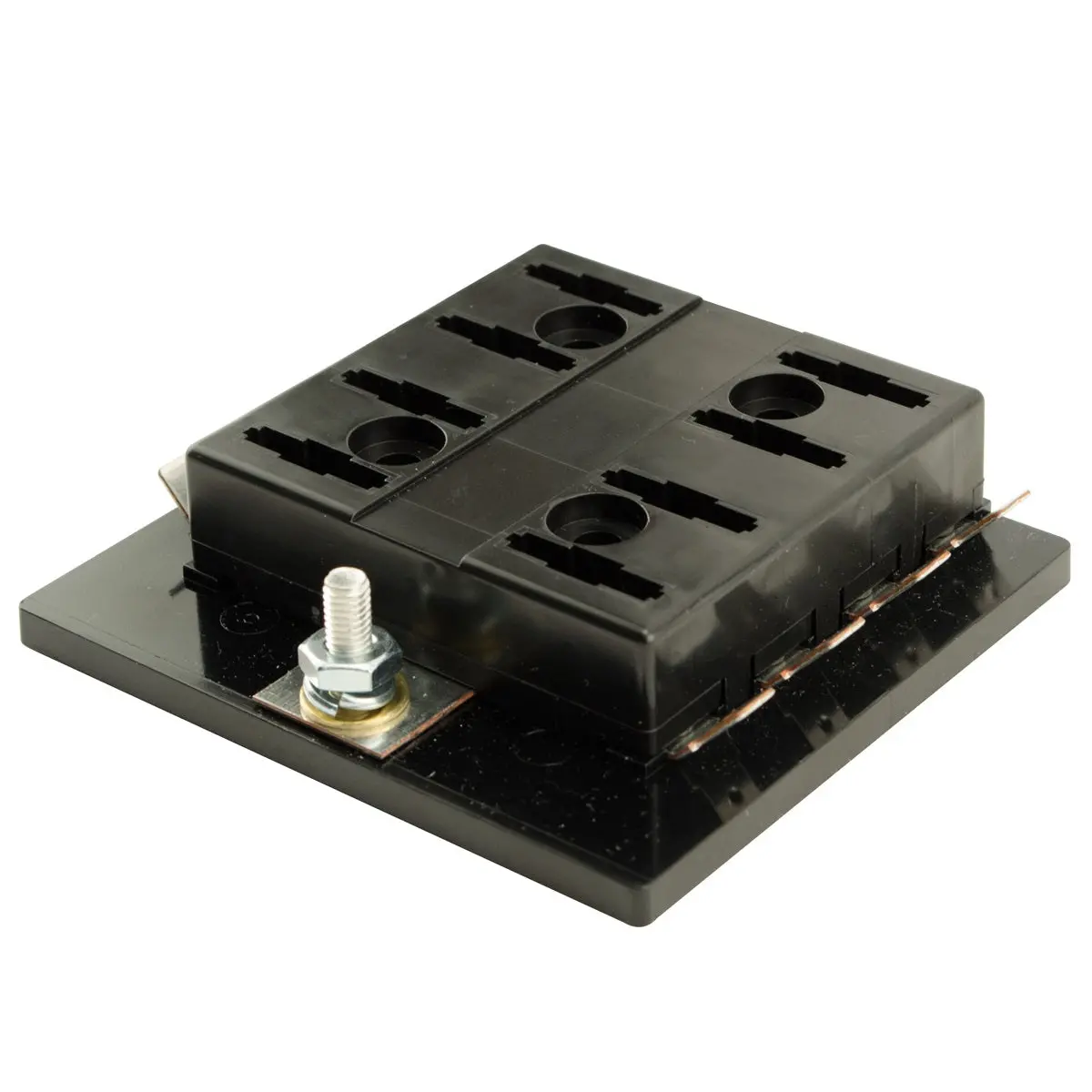 8 Position Fuse Block With Common Hot Feeds | Cole Hersee 46377-8Bx 1