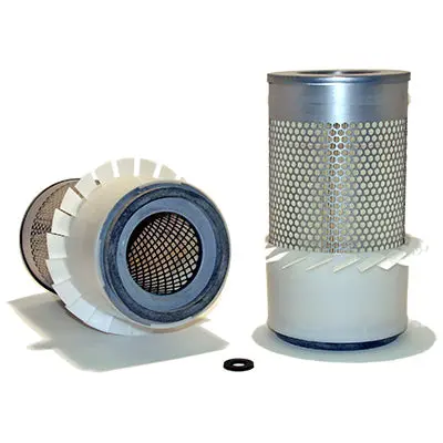 Cellulose Air Filter With Fin And Metal Ends, 11.437" | 46393 Wix 1