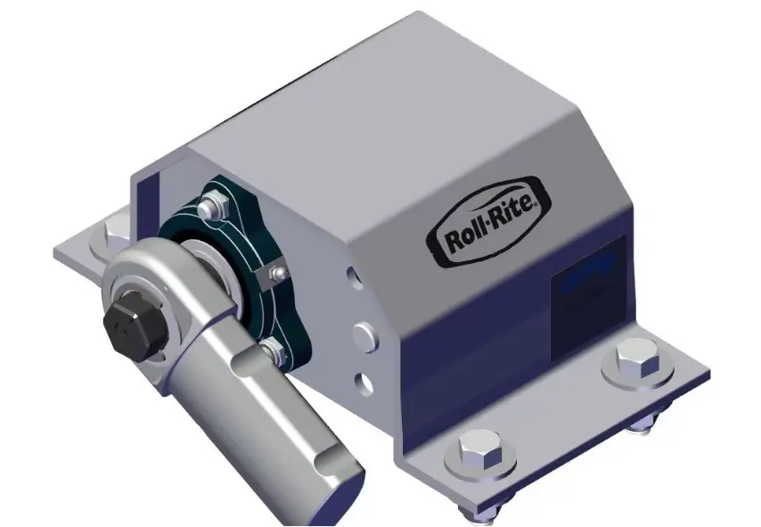 6 Spring Pivot Assembly With Top Mount Pvt W/O Tube - Drivers Side | 46470 Roll-Rite 1