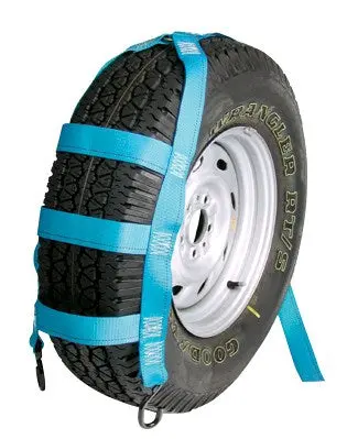 10" X 34" Tire/Wheel Dolly Strap W/ S-Hooks | 47935-11 Ancra Cargo 1