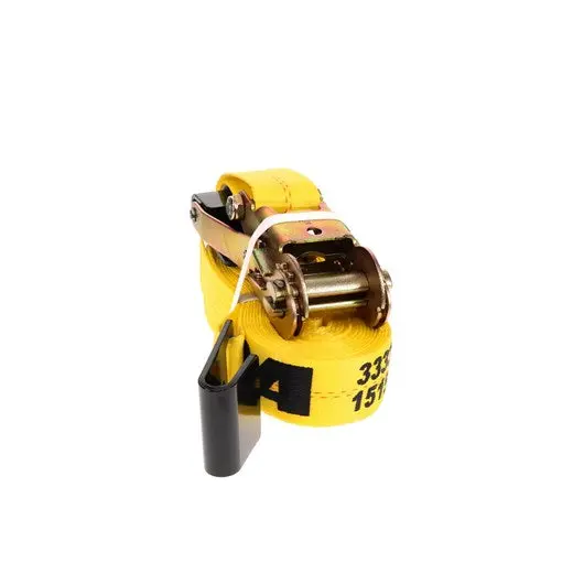 2" X 27' Ratchet Strap W/ Flat Hooks & Short Wide Handle | 47970-10 Ancra Cargo 1