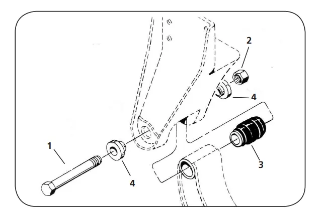 Pivot Connection (With Alignment Bushing) | 48100253 Neway 1