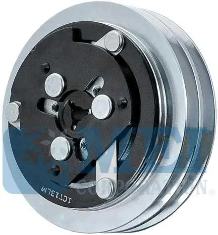 Sanden Sd7 132Mm Compressor Clutch, 1 Wire Bullet | Mei/Air Source 5064 1