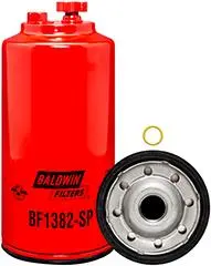 Fuel/Water Separator Spin-On With Drain And Sensor Port | Bf1382sp Baldwin 1