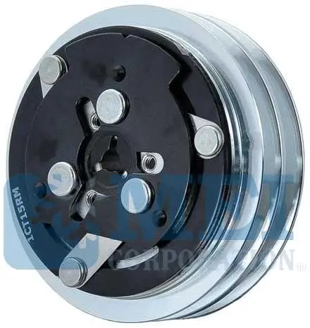 Sanden Compressor 2 Groove Clutch Assembly, 2 Wire Metripack | Mei/Air Source 5138 1