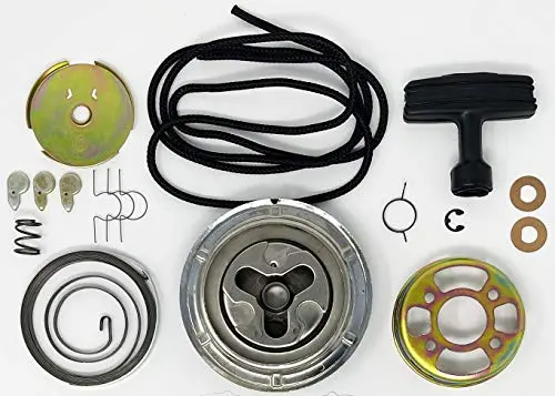 Armor Tech Quality Engine Recoil Pull Pulley Starter Rebuild Kit For The 1980-1983 Honda Atc 185 185S, 1984-1986 Honda Atc 200S, 1982-1983 Honda Atc 200E 200Es 200 E Es Big Red 3-Wheel Atvs 1