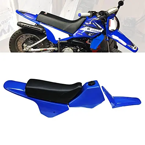 Jfg Racing Fairing Plastic Gas Tank Kit Rear Fender - Pw80 Pw 80 - Blue 1