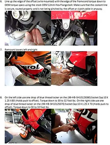 Shogun Honda Cbr600rr Cbr 600 2013 2014 2015 2016 2017 2018 2019 2020 2021 2022 2023 Black No Cut Frame Sliders Fits Non Abs Models Only - 750-3369 - Made In The Usa 2