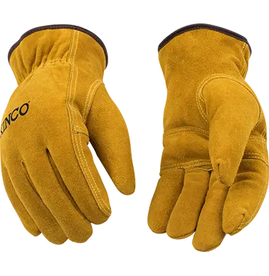 Lined Suede Cowhide Driver Gloves | 51Pl Kinco 1