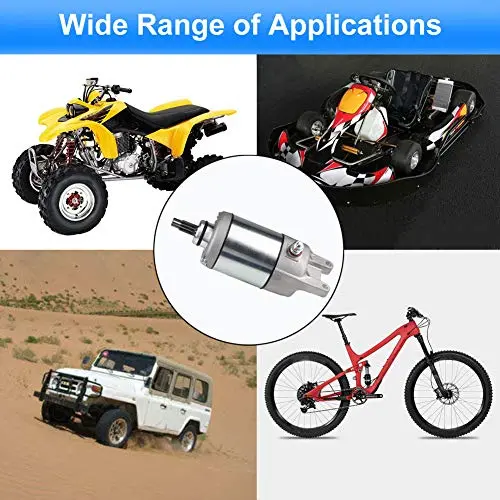 Waterwich Compatible With Starter Honda 300 Fourtrax Trx300 Trx300fw Trx300ex 250Es 1987-2000 Replaces 31200-Hc4-023 31200-Hc4-033 Sm13213 128000-4400 2