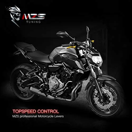 Mzs Gold Motorcycle Brake Clutch Levers Wheel Roller Adjustable Short Cnc Compatible With Cmx 300 500 Rebel Fury Vtx1300cx Vt750 Phantom Shadow Nc750s Nc750x Black Spirit 2