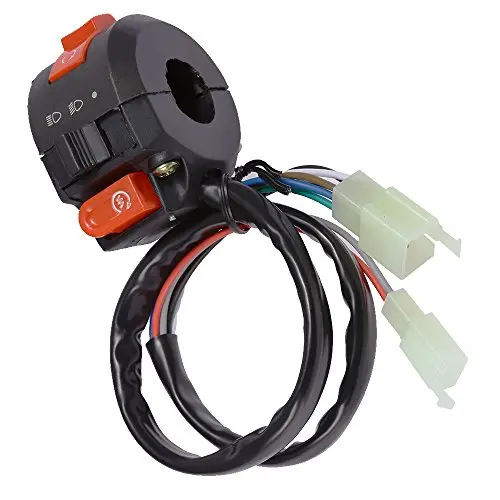Left Handlebar Start Atv Kill Light Starter Switch Fit For 50Cc 70Cc 90Cc 110Cc 125Cc Chinese Taotao Sunl Roketa 1