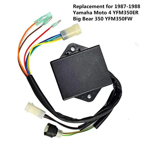 Cdi Box 1Yw-85540-20-00 Replacement For 1987-1988 Moto 4 Yfm350er / Big Bear 350 Yfm350fw 2