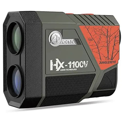 Aofar Hx-1100V Rangefinder For Hunting Archery, 1100 Yards With Angle And Horizontal Distance, High-Precision For Bow Hunting With Range,Speed,Scan Mode,6X,Lightweight,Free Battery,Carrying Case 1