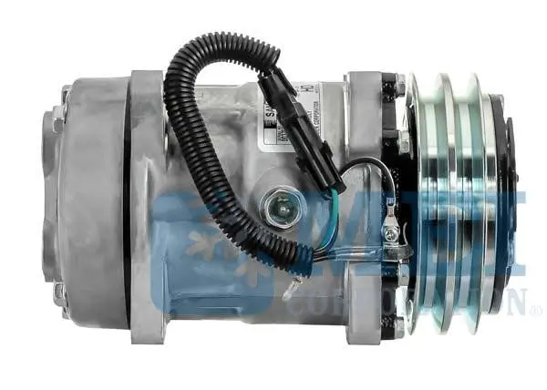 Sanden Sd7h15hd-Flx Ac Compressor For Multi Fit Applications, 1 Wire Male Packard W/ Diode & Bullet Jumper | Mei/Air Source 5286 1
