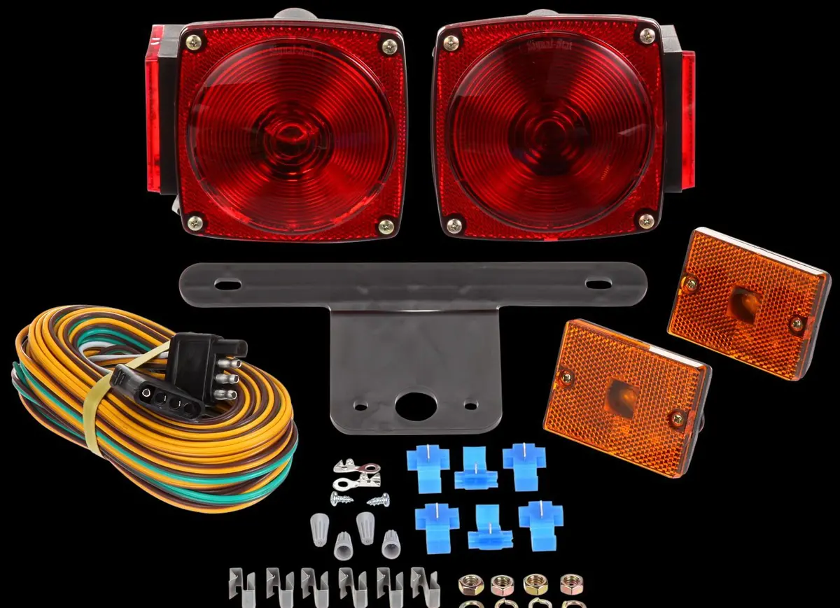 Signal-Stat Personal Trailer Kit W/ Left Hand S/T/T, Right Hand S/T/T, Left Hand M/C, Right Hand M/C | Truck-Lite 533Dk 1