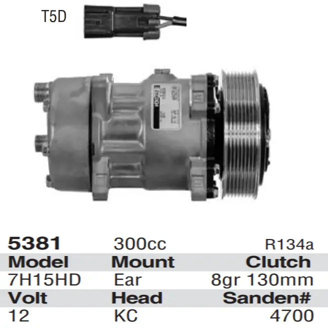 Sanden Compressor | 5381 Mei 1