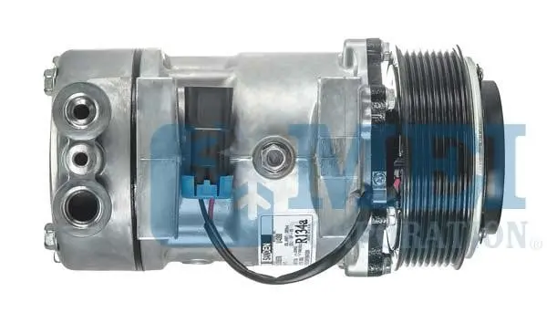 Sanden Sd7h15-Super Hd Ac Compressor For Peterbilt Trucks, 2 Wire Female Packard | Mei/Air Source 5406 1