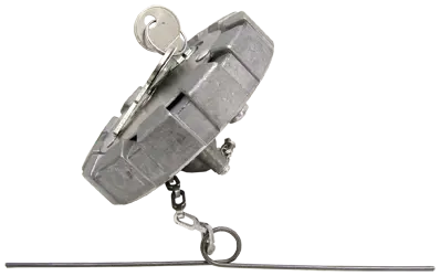Aluminum 11.5 Npsf Female Thread Non-Vented Fuel Cap | 91-8101 Tectran 1