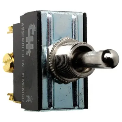 Dpdt Mom On/Off/Mom On Screw Toggle Switch | Cole Hersee 55054Bx 1