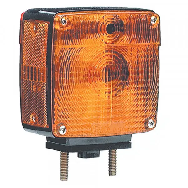 Amber Two-Stud Plug-In Light With Side Marker | Grote 55470 1