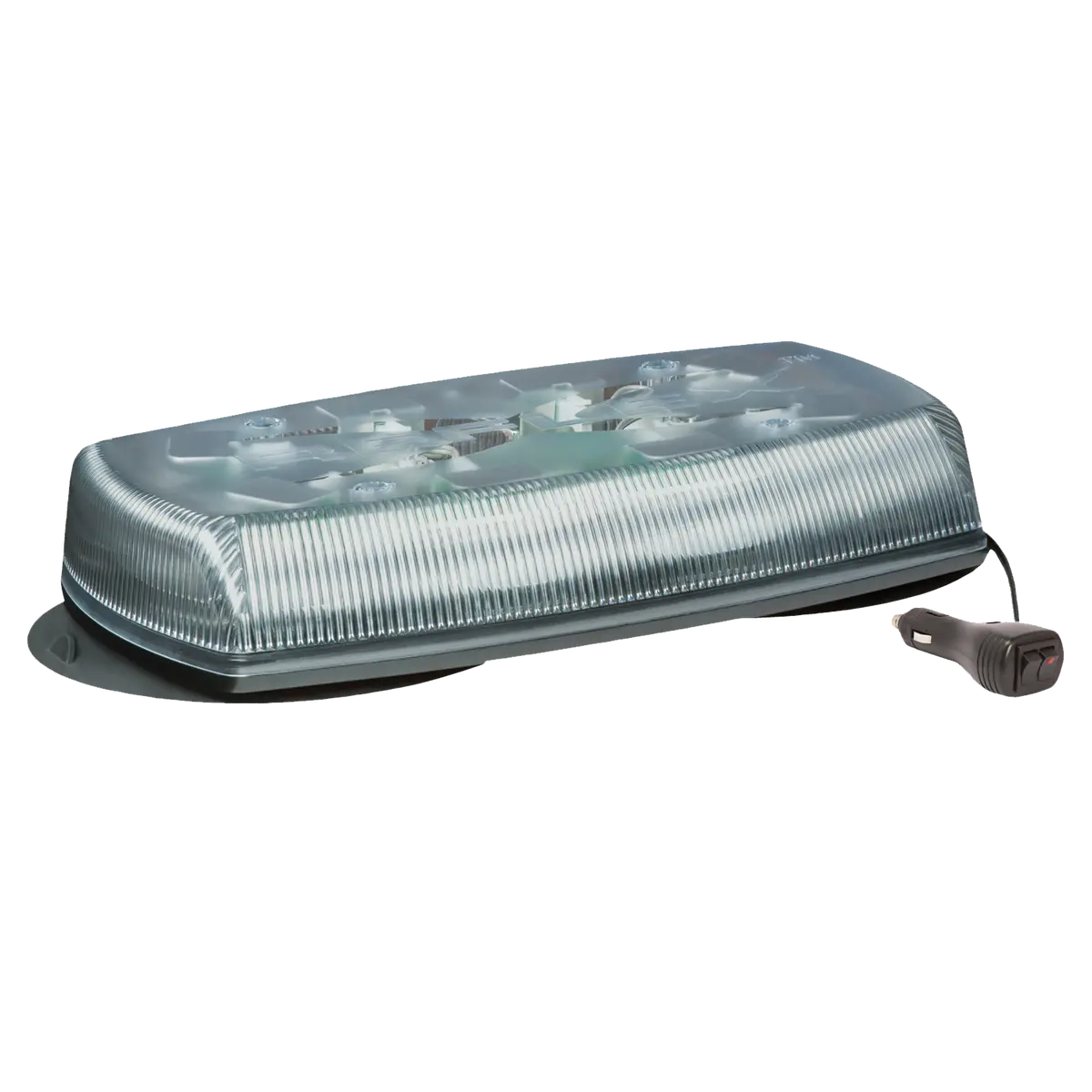 15" Clear/Amber Led Mini Light Bar, With Vacuum-Magnet | Ecco 5585Ca-Vm 1