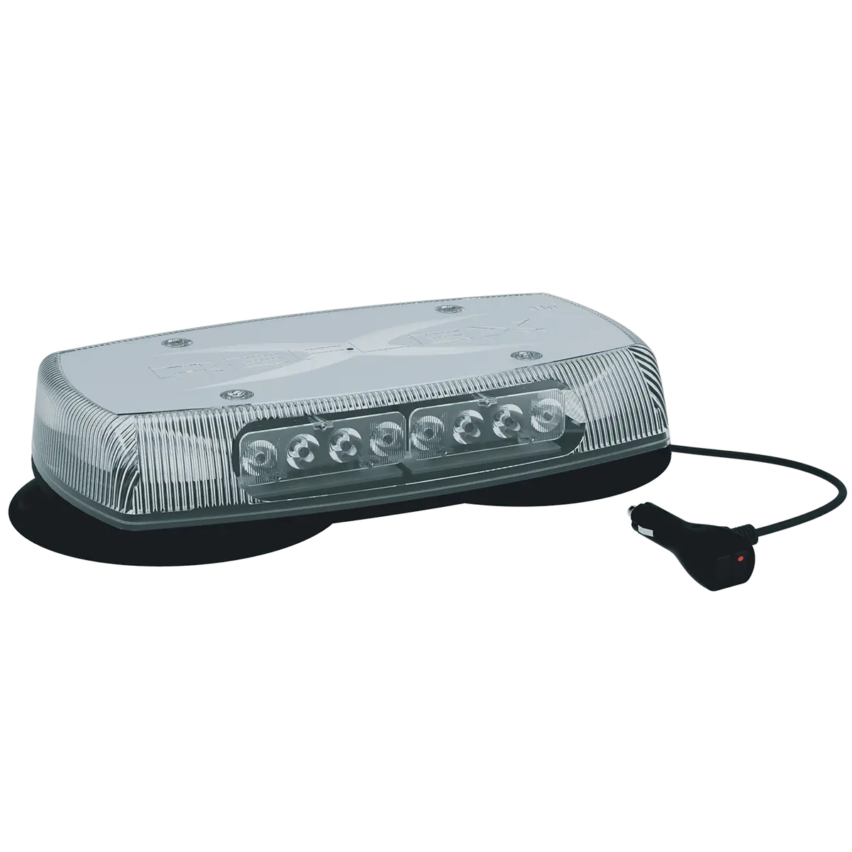 15" Reflex Amber Mini Lightbar, W/ Clear Lens & Vacuum | Ecco 5590Ca-Vm 1