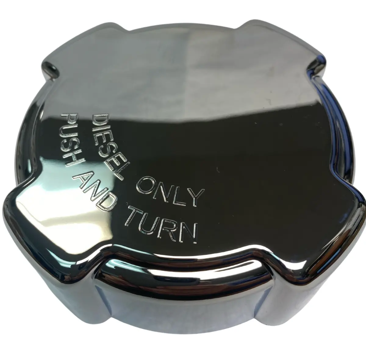 Chrome Fuel Cap Cover For Freightliner | 562.1016C Automann 1