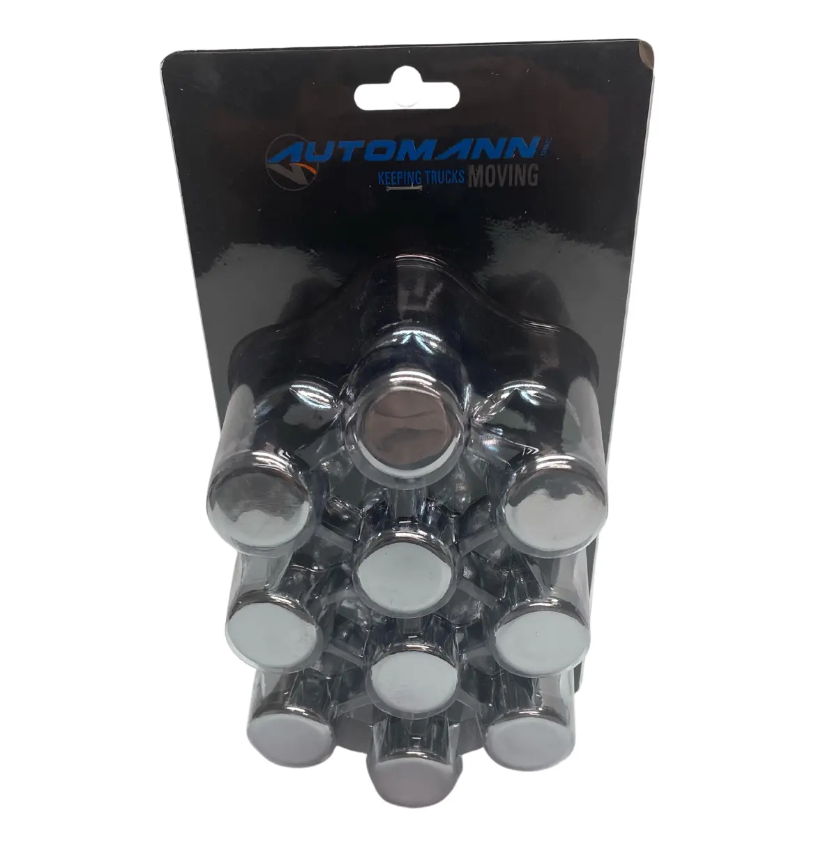 Lug Nut Cover, Flat Top W/Flange, 10Pc Blister Pack | 562.A4025cp-Bp10 Automann 1