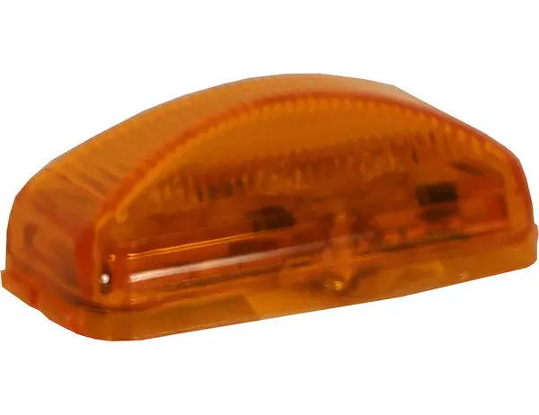 2.5 Inch Amber Surface Mount Marker Light With 3 Led | Buyers Products 5622204 1
