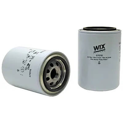 Full Flow Spin-On Lube Cellulose Filter, 5.424" | 57076 Wix 1