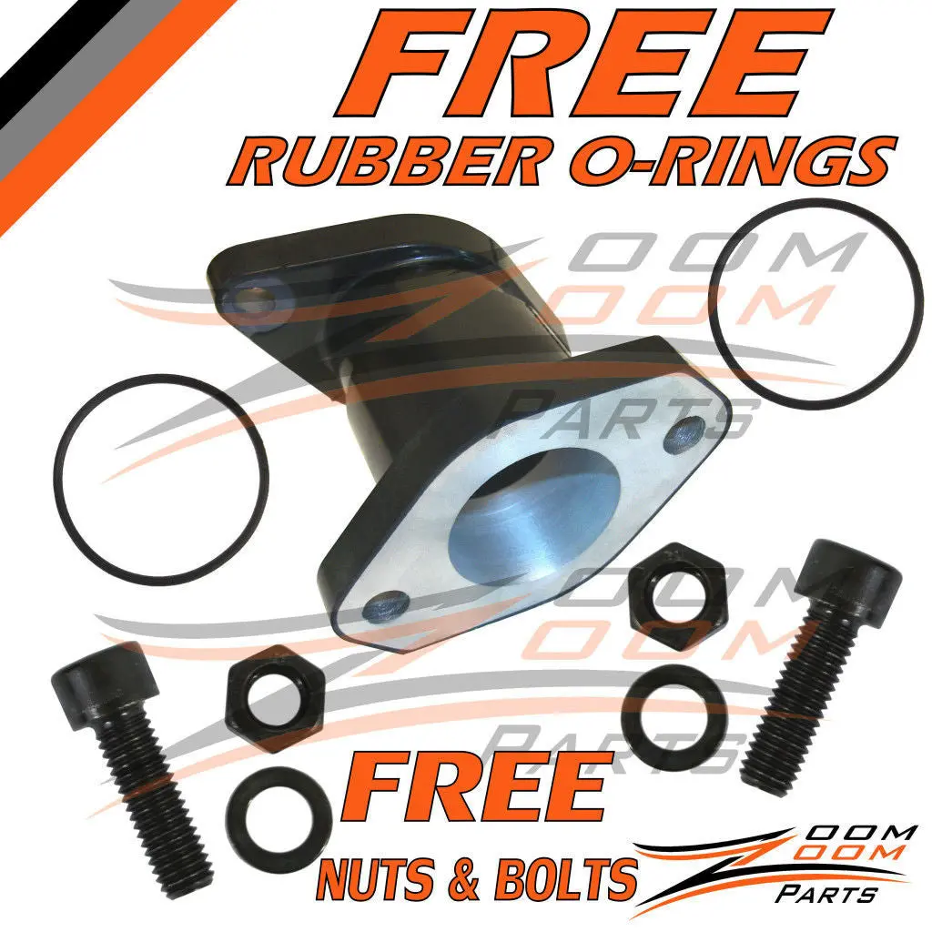 Yamaha Moto 4 Yfm 350 Yfm350 Moto-4 Carburetor Intake Manifold Kit 1987 - 1995 E 1