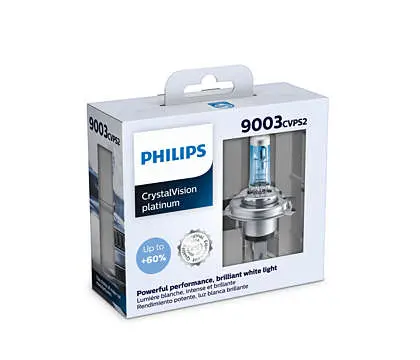 Philips Crystalvision Platinum Headlight 9003 1