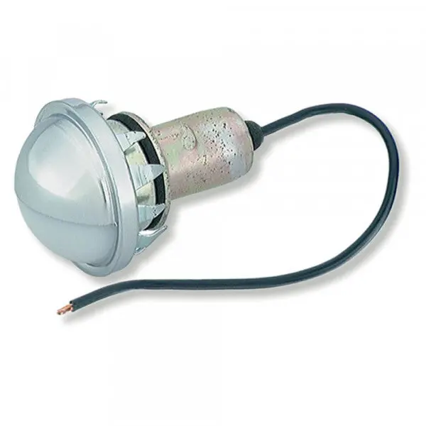1.5" Compact Clear Courtesy Light, Blunt Cut | Grote 60101 1
