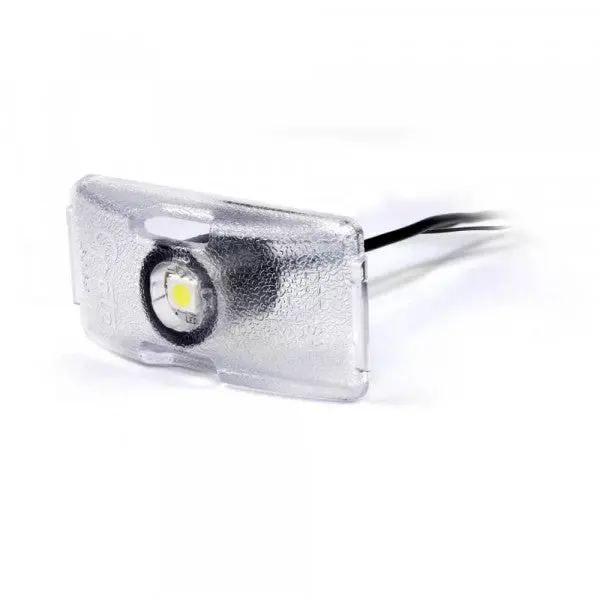 Micronova® Multi-Volt Led License Light, Standard .180" Male Bullet | Grote 60671 1