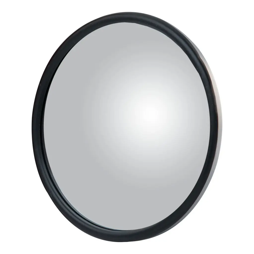 5" Black Steel Center-Mount Convex Mirror Head | Retrac 610131 1