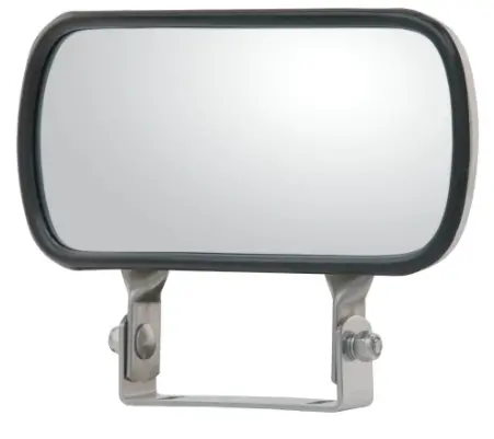 4" X 8" Convex Look-Down Mirror Assembly | Retrac 610868 1