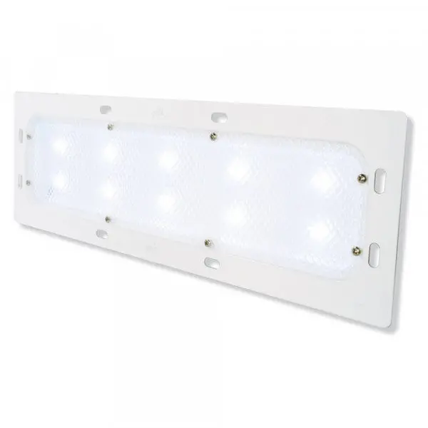 10 Diode Led Whitelight Recessed Mount 18" Dome Light | Grote 61881 1